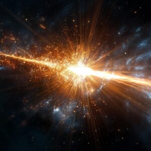 Ilustrasi konsep elemen berat bintang