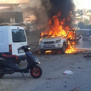 Korban mengikuti pemogokan Israel di Lebanon selatan