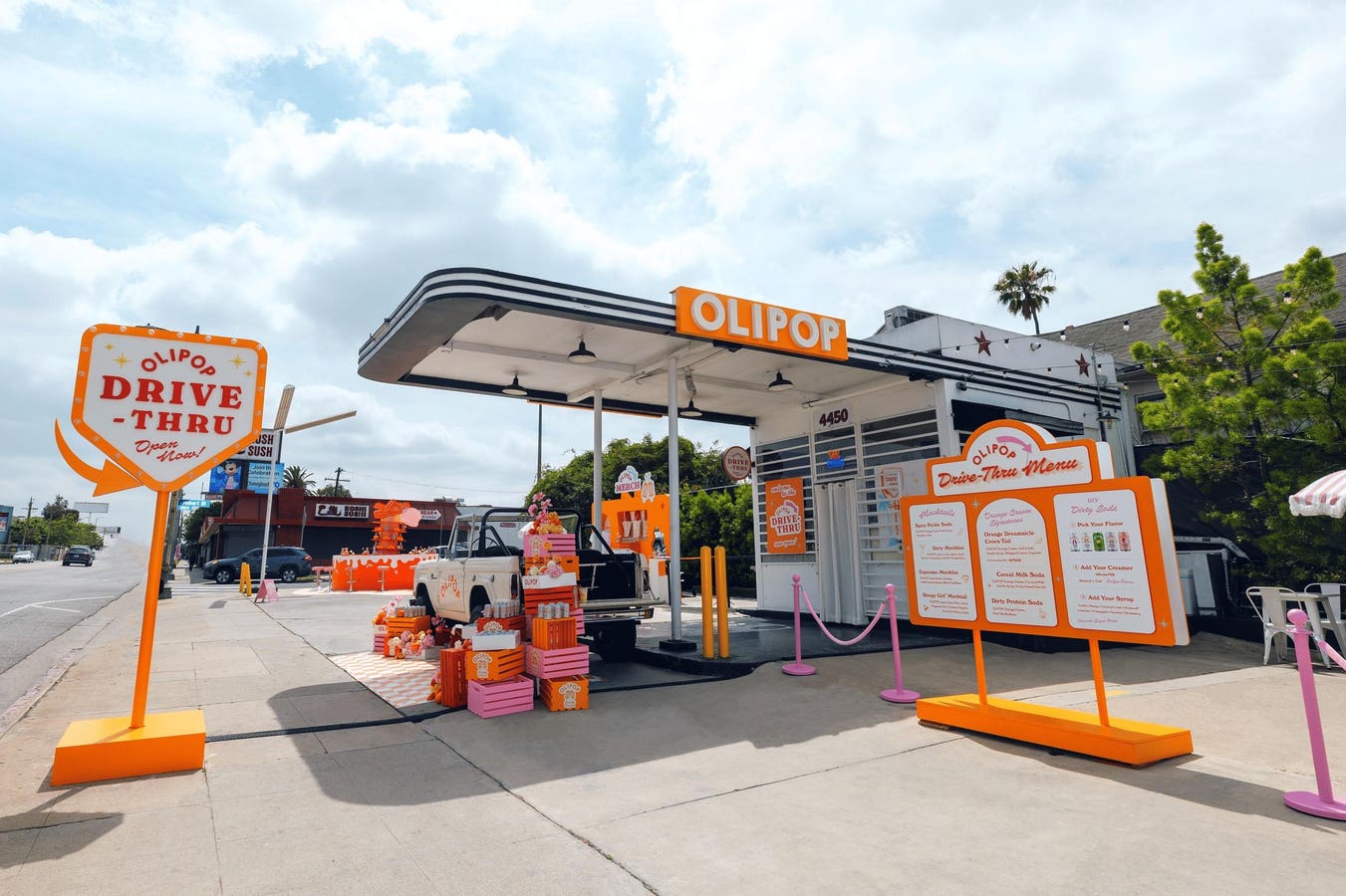 LA Pop-up Olipop adalah umpan Instagram-dan itulah intinya
