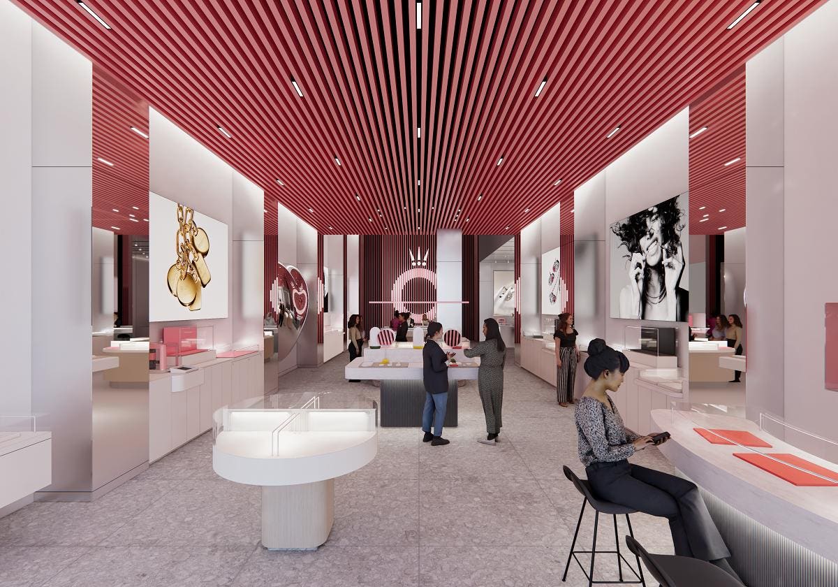Pandora Jewelry Membuka Toko Flagship AS Pertama Meskipun tarif tarif