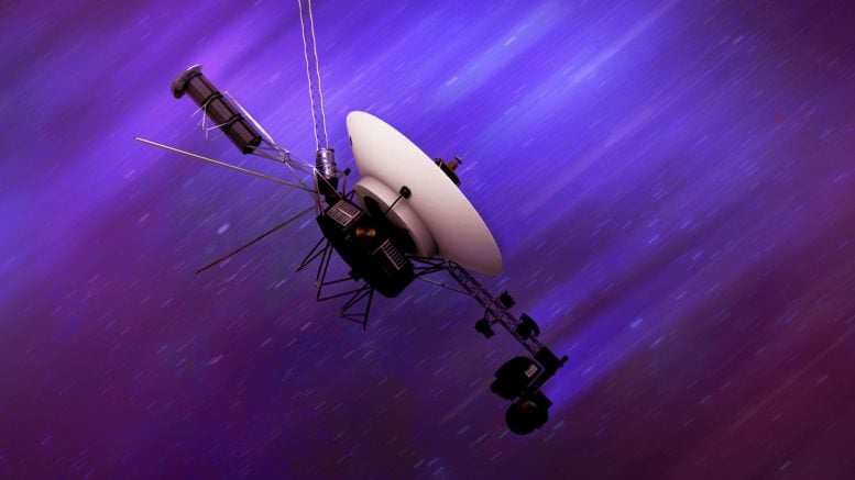 Pesawat ruang angkasa NASA Voyager bepergian melalui ruang antarbintang