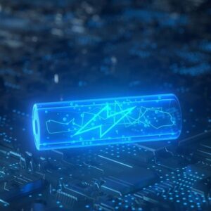 Ilustrasi baterai lithium solid state