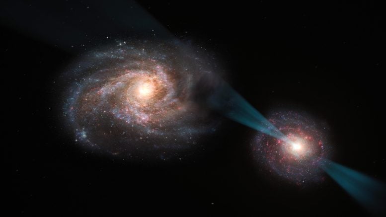 Galactic Merger Cosmic Joust