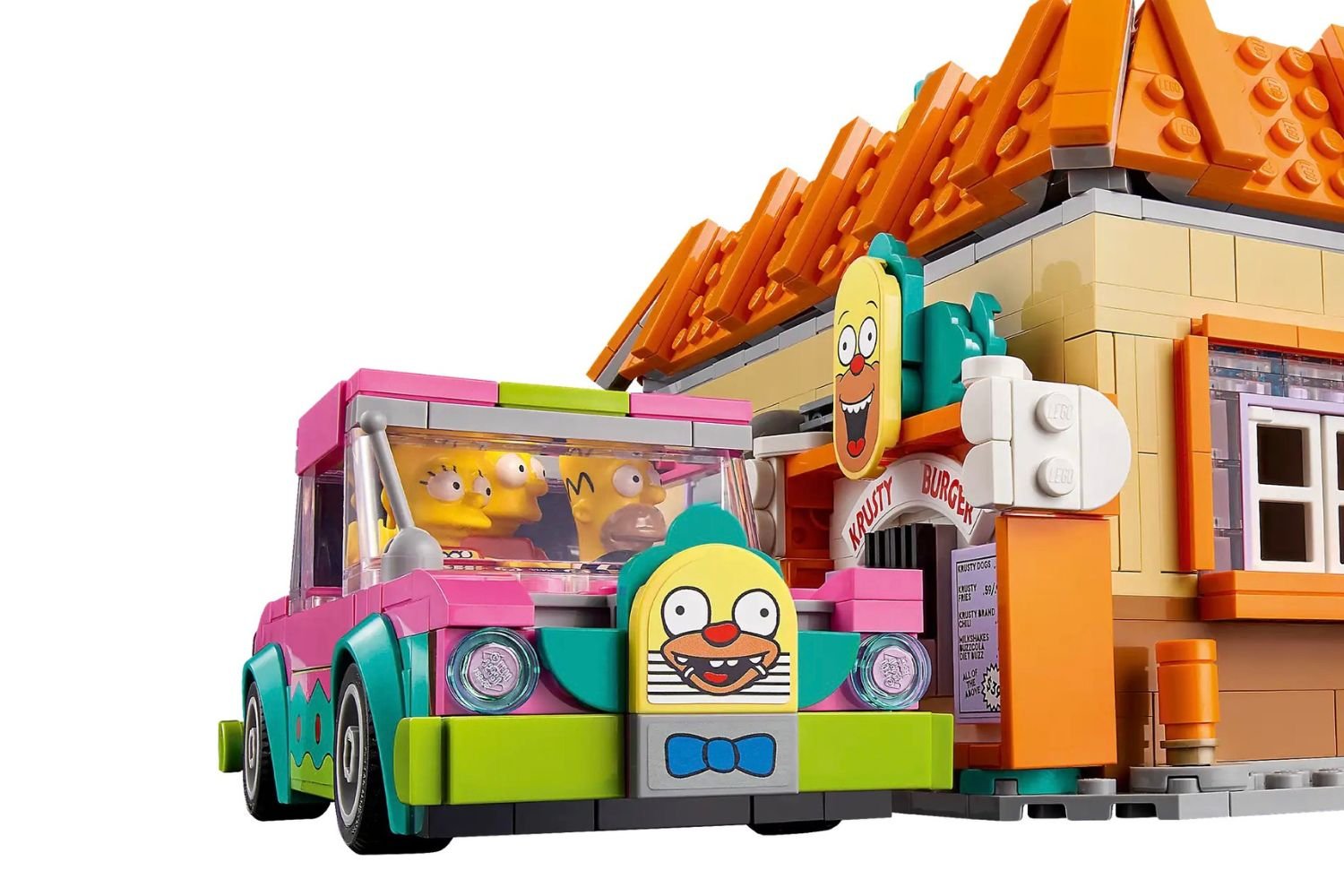 Lego Krusty Burger Close Up