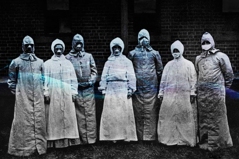 Pakaian Pelindung Flu Spanyol