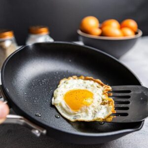 Sisi cerah telur non tongkat wajan