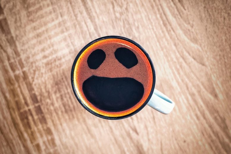 Wajah kopi berteriak