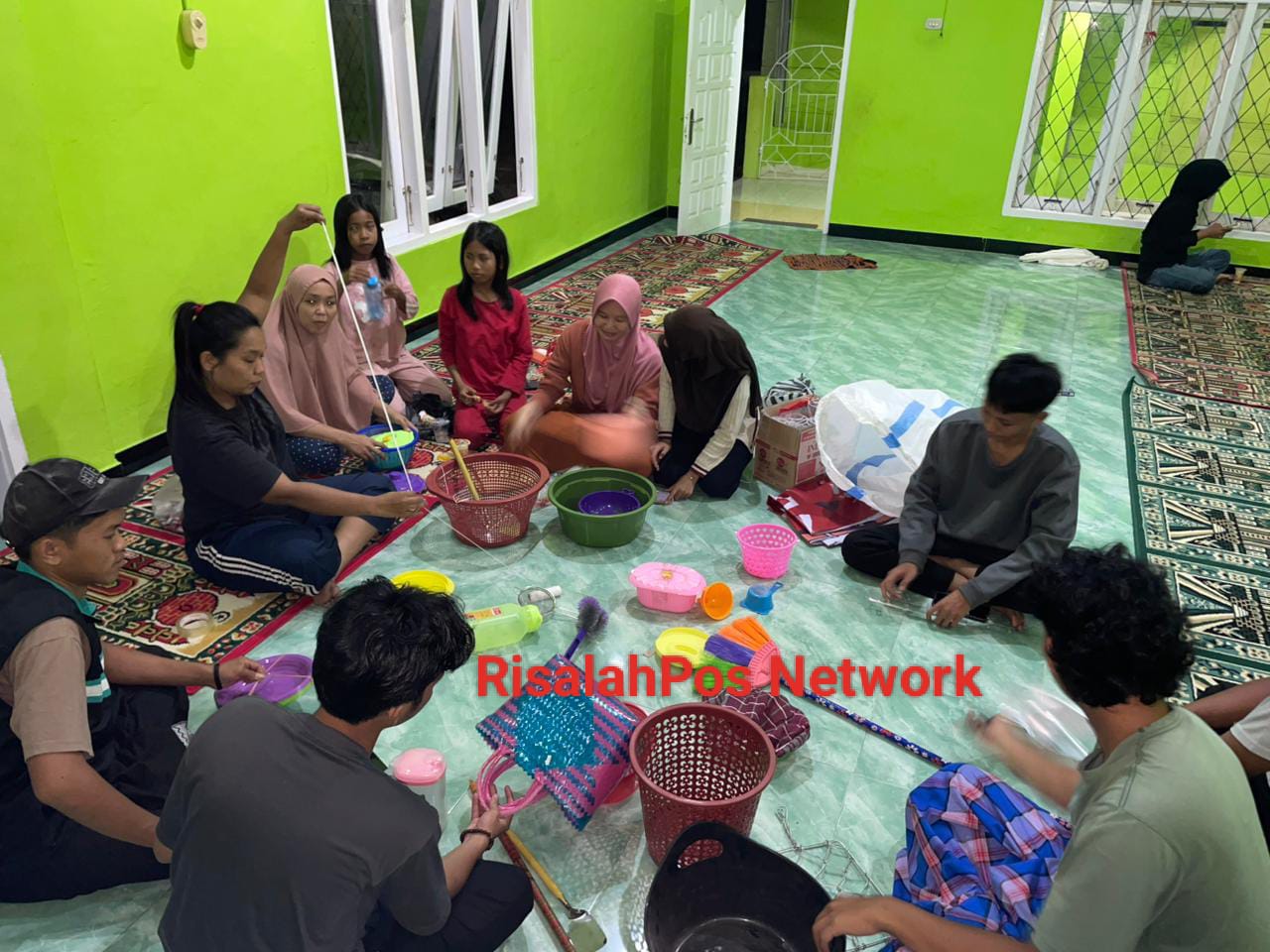 Pemuda-pemudi Lingkungan I Kelurahan Pasar Banjit, Musyawarah Matangkan Persiapan Lomba HUT RI ke-80