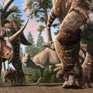 Banyak spesies kawanan dinosaurus