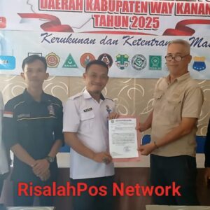 Pengurus DPC KWRI Way Kanan Periode 2025-2028 Laporkan Keberadaan Organisasi Di Badan Kesbangpol
