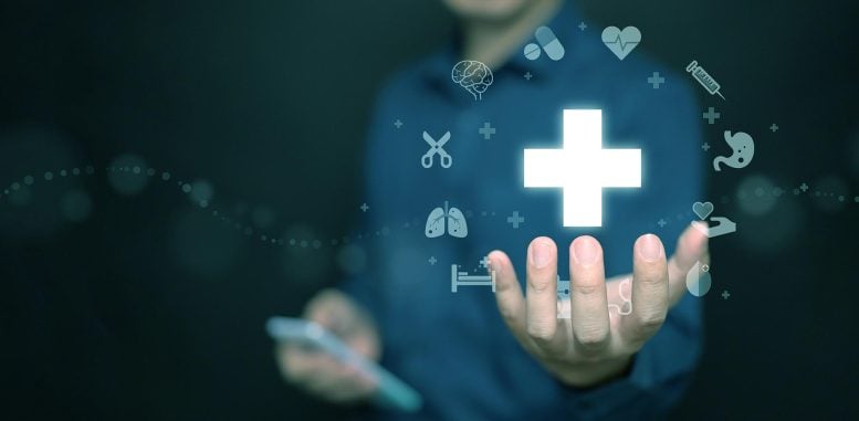 Konsep perawatan kesehatan smartphone