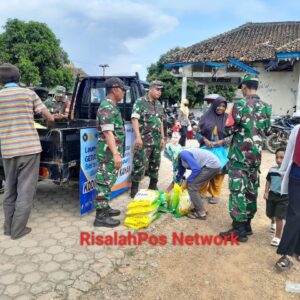 Koramil 427-05/Banjit: Mengelar Gerakan Pangan Murah