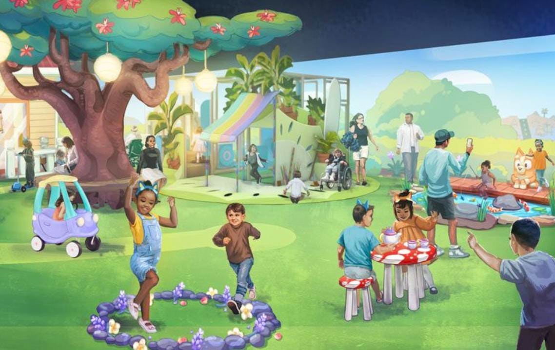Bluey's Backyard Adalah Tempat Perkemahan, Toko Pengalaman Yang Mendalam Untuk Anak-Anak Dan Orang Tua Mereka