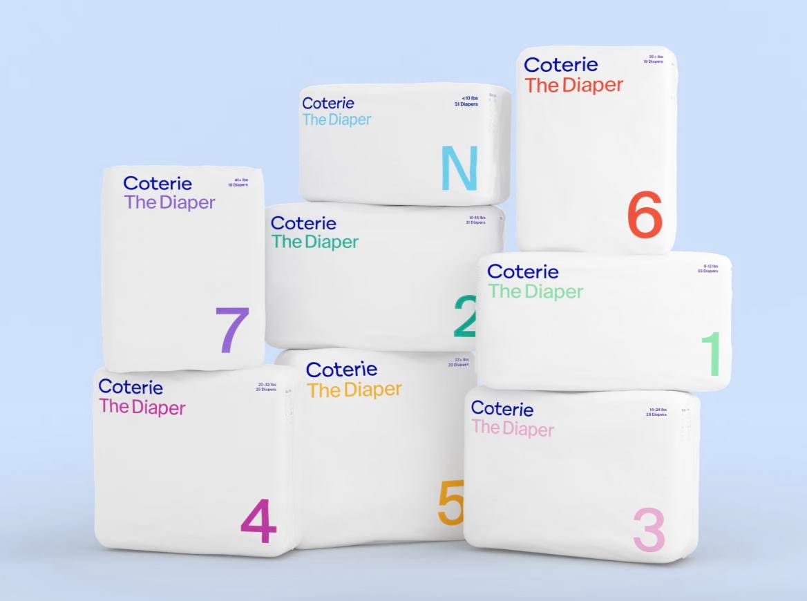 Coterie Pengganggu Merek Popok Diakuisisi Oleh Merek Mammoth