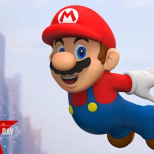 Mario Sedang Menuju Parade Thanksgiving Macy