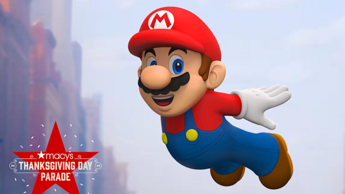 Mario Sedang Menuju Parade Thanksgiving Macy