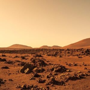 Lanskap di Planet Mars