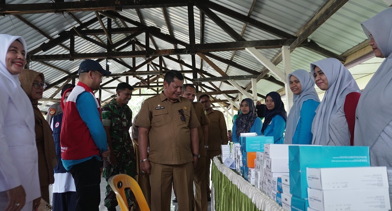 Pemkab Aceh Besar Dorong Kesadaran Kesehatan Warga Lewat Bakti Sosial HKN ke-61