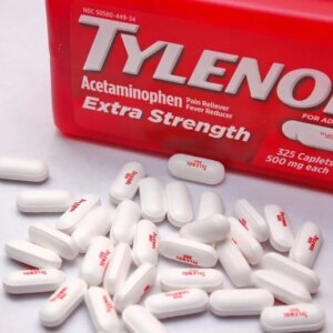 Kaplet Tylenol Acetaminophen Kekuatan Ekstra