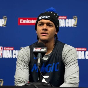 Orlando Magic berlatih di Las Vegas menjelang semifinal Piala NBA