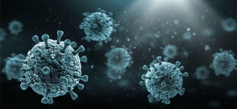 Ilustrasi Virus Gelap