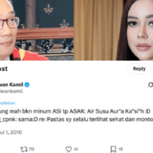 Viral Lagi! Cuitan Ridwan Kamil Sebut Air Susu Aura Kasih
