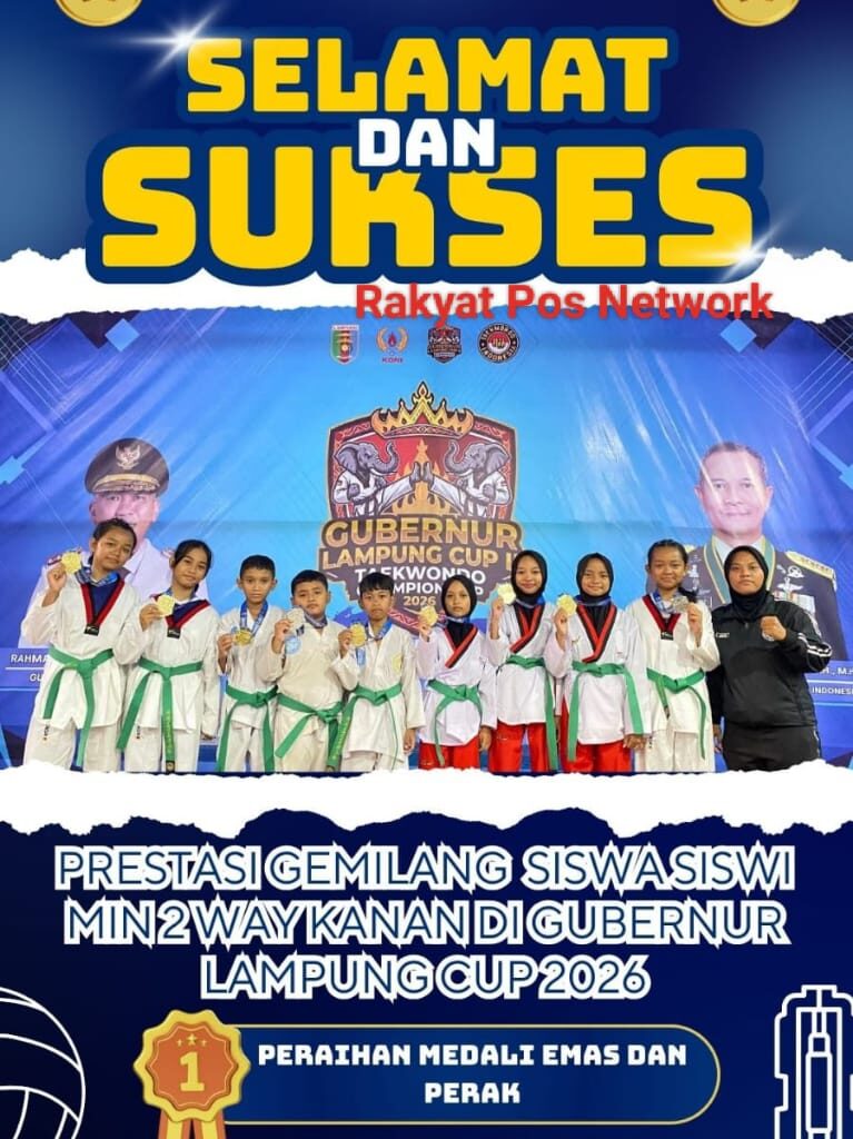 siswa/siswi min 2 way kanan: raih 7 medali emas dan Siswa/Siswi MIN 2 Way Kanan: Raih 7 Medali Emas Dan 2 Mendali Perak Pada Gubernur Lampung Cup 2 Taekwondo Championship 2026